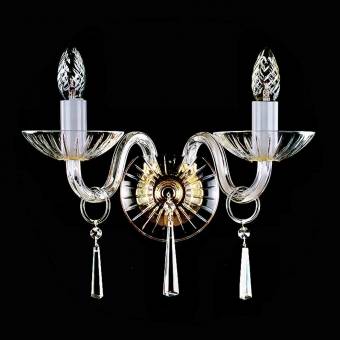 Хрустальное бра ArtGlass ROSA II. WL.
